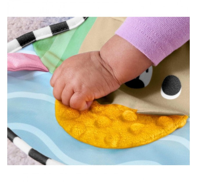 Дитячий килимок Fisher-Price Подушка для гри на животику "Лагідний ведмедик" (JHB44)
