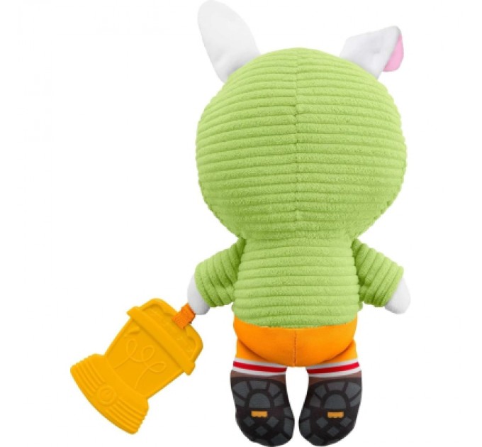 Брязкальце Fisher-Price Зайчик-обіймашка з прорізувачем (JLB87)