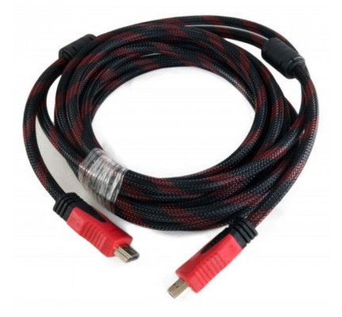 Кабель мультимедійний HDMI to HDMI 5.0m v2.0 28awg, 14+1, CCS Extradigital (KBH1749)