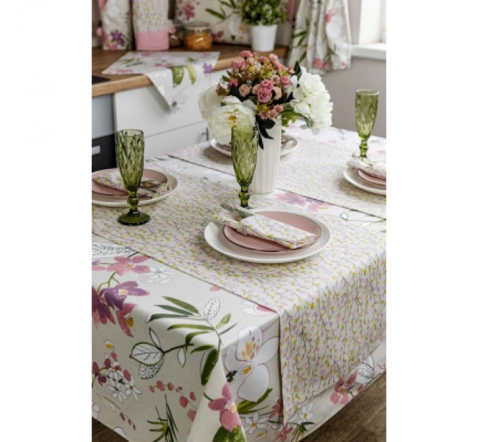 Скатертина Прованс Орхідея 136х180 см (4823093449435)