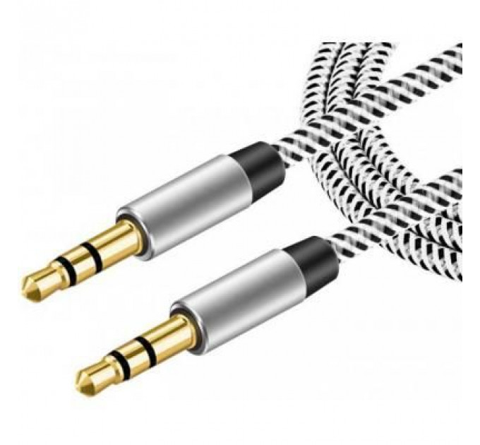 Кабель мультимедійний Jack 3.5mm to jack 3.5mm 1 м Black XoKo (AUX-100)