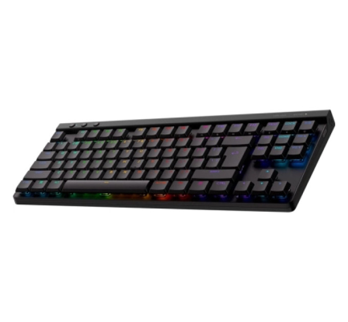Logitech Клавіатура Logitech G515 TKL Lightspeed GL Tactile RGB Wireless/Bluetooth/USB UA Black (920-014075)
