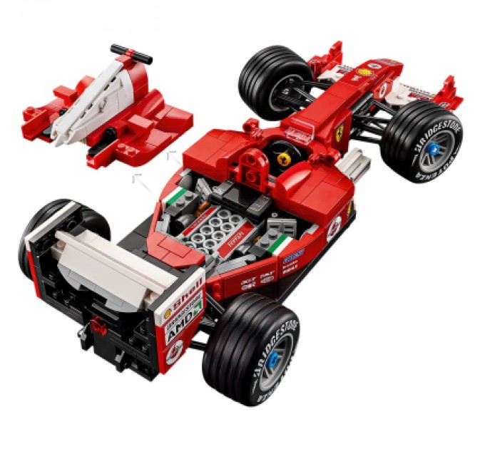 Конструктор LEGO Icons Ferrari F2004 and Michael Schumacher (11375)