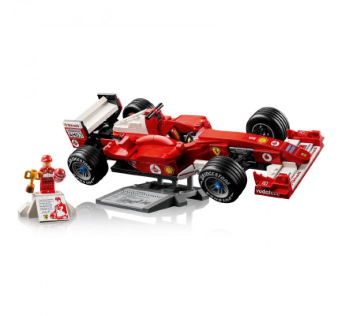 Конструктор LEGO Icons Ferrari F2004 and Michael Schumacher (11375)
