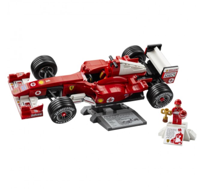 Конструктор LEGO Icons Ferrari F2004 and Michael Schumacher (11375)