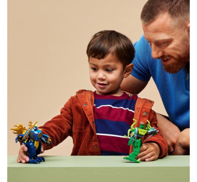 Конструктор LEGO Ninjago Битва робота дракона Джея (71853)