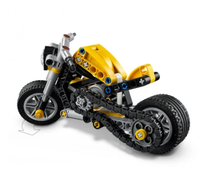Конструктор LEGO Technic Жовтий мотоцикл (42225)