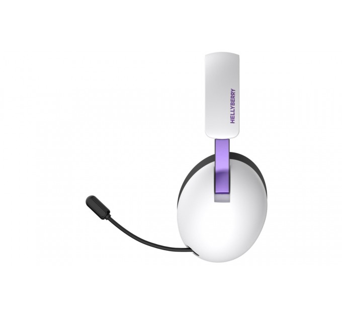 Bluetooth-гарнiтура Hator Hellyberry HH30 Wireless White/Violet (HH30_wireless_WV)