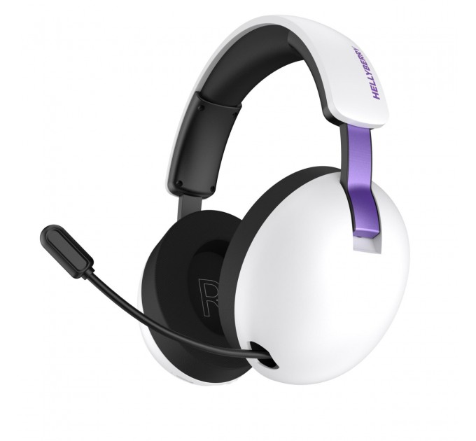 Bluetooth-гарнiтура Hator Hellyberry HH30 Wireless White/Violet (HH30_wireless_WV)