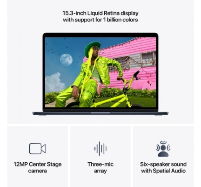 Ноутбук Apple MacBook Air 15 M5 A3448 Midnight (MDVN4UA/A)