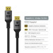 ColorWay Кабель мультимедійний DisplayPort M to DisplayPort M 3.0m V1.4 8K black ColorWay (CW-CBDP094-BK)