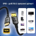 ColorWay Кабель мультимедійний DisplayPort M to DisplayPort M 1.5m V2.1 16K black ColorWay (CW-CBDP091-BK)