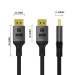 ColorWay Кабель мультимедійний DisplayPort M to DisplayPort M 3.0m V2.1 16K black ColorWay (CW-CBDP092-BK)