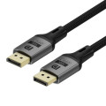 ColorWay Кабель мультимедійний DisplayPort M to DisplayPort M 3.0m V2.1 16K black ColorWay (CW-CBDP092-BK)
