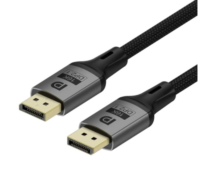 ColorWay Кабель мультимедійний DisplayPort M to DisplayPort M 3.0m V2.1 16K black ColorWay (CW-CBDP092-BK)
