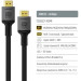 ColorWay Кабель мультимедійний HDMI M to HDMI M 2.0m V2.1 8K black ColorWay (CW-CBHD088-BK)