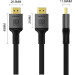 ColorWay Кабель мультимедійний HDMI M to HDMI M 2.0m V2.1 8K black ColorWay (CW-CBHD088-BK)