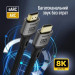 ColorWay Кабель мультимедійний HDMI M to HDMI M 3.0m V2.1 8K black ColorWay (CW-CBHD089-BK)