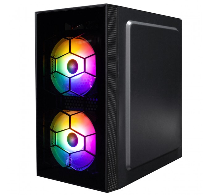 Корпус 1stPlayer X1-BK-3F1-PS-600FK-EU Black 600W