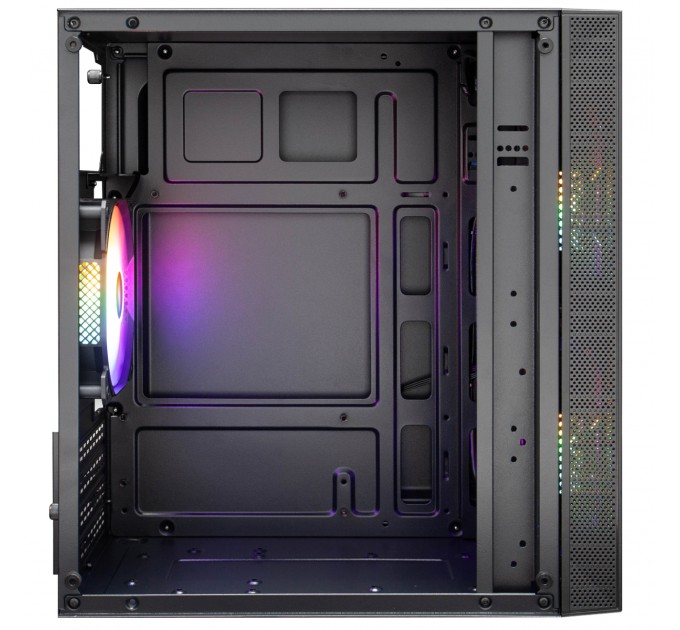 Корпус 1stPlayer X1-BK-3F1-PS-600FK-EU Black 600W