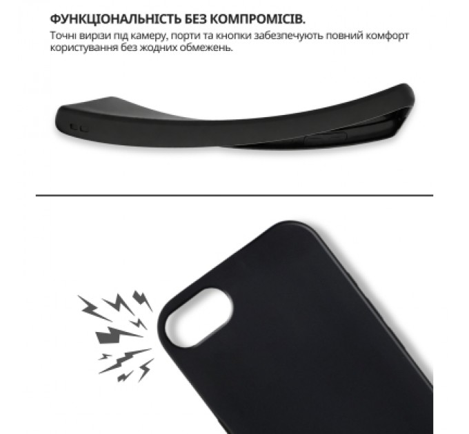 Чохол до мобільного телефона BeCover Apple iPhone 17e Black (715146)