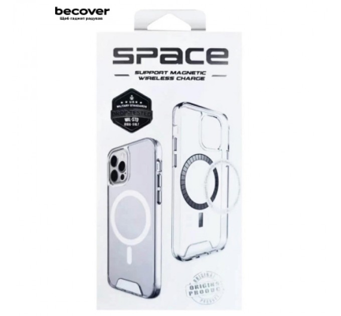 Чохол до мобільного телефона BeCover Space Case Apple iPhone 17e Transparent (715143)