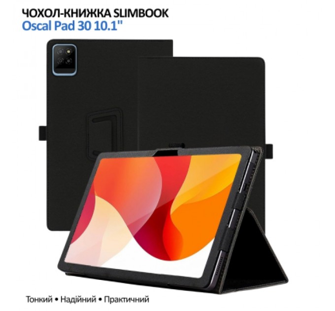 Чохол до планшета BeCover Slimbook Oscal Pad 30 10.1" Black (715126)