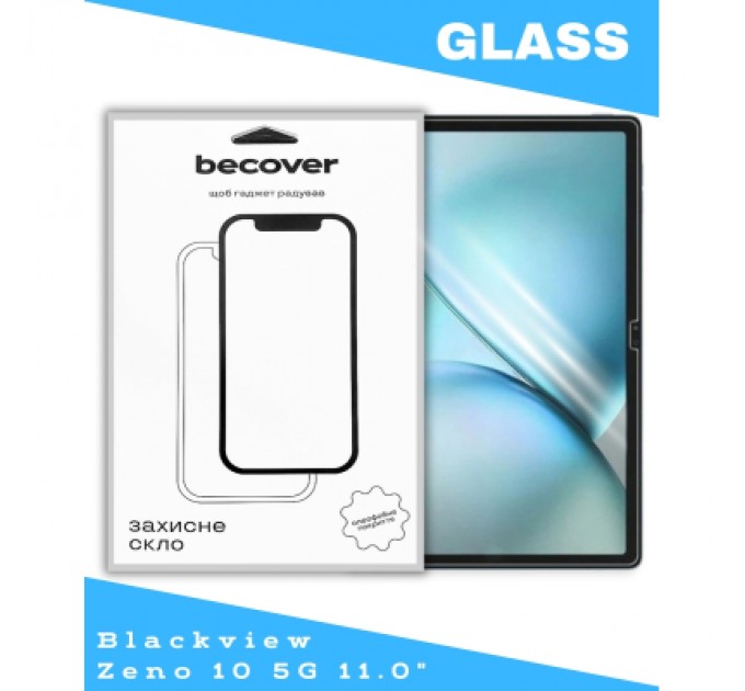 Скло захисне BeCover Blackview Zeno 10 5G 11.0" (714900)