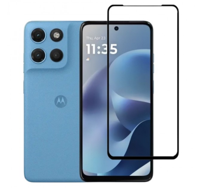 Скло захисне BeCover Motorola Moto G17 / G17 Power Black (715137)