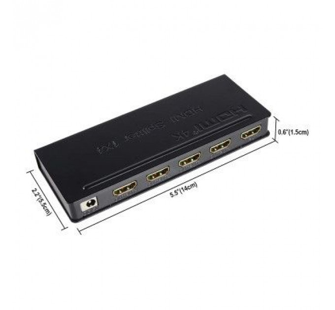 Розгалужувач PowerPlant HDMI 1x4 V1.4 (CA911509)