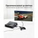Vention Перехідник HDMI M to VGA F 1080P 60Hz 3,5mm Audio Vention (AIDB0)