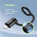 ColorWay Перехідник USB-C F to Lightning M black ColorWay (CW-AD-LC)