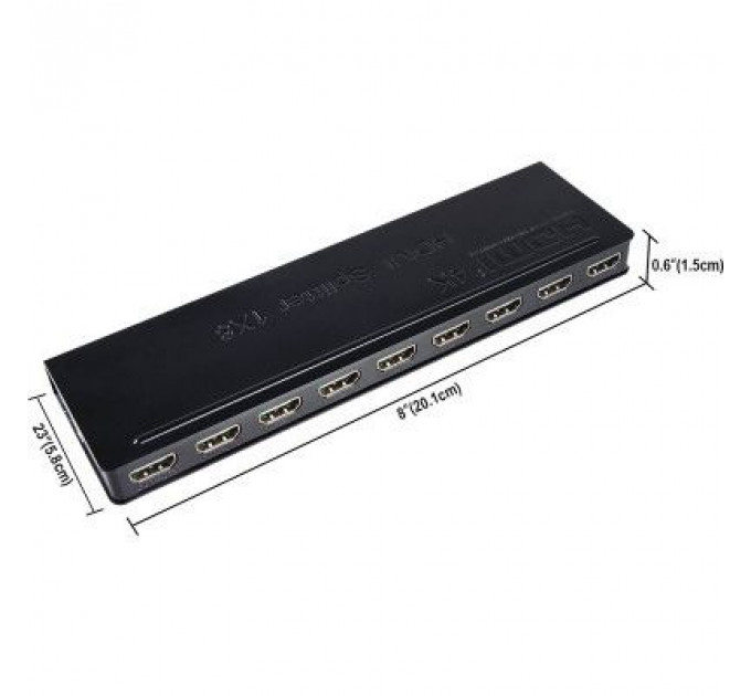 Розгалужувач PowerPlant HDMI 1x8 V1.4 (CA911516)