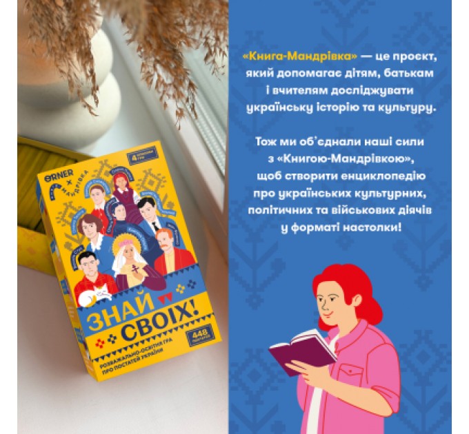 Настільна гра Orner Знай своїх (укр.) (orner-3284)