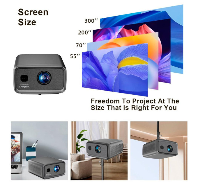 Everycom Проєктор Everycom Cubelite Ultra