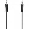 Кабель мультимедійний 3.5 mm Jack - 3.5 mm Jack Stereo 3 m Black Hama (00205115)
