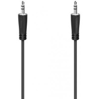 Кабель мультимедійний 3.5 mm Jack - 3.5 mm Jack Stereo 3 m Black Hama (00205115)