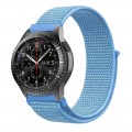 Ремінець BeCover Nylon Style для Amazfit Stratos (22mm) 1/2/2S/3/GTR 2/GTR 47mm/GTR Lite 47mm/Nexo/Pace/GTR 3 Pro/GTR 4 Aqua Blue (715005)