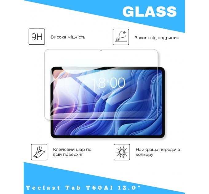 Захисне скло BeCover для Teclast Tab T60AI 12.0" (714904)