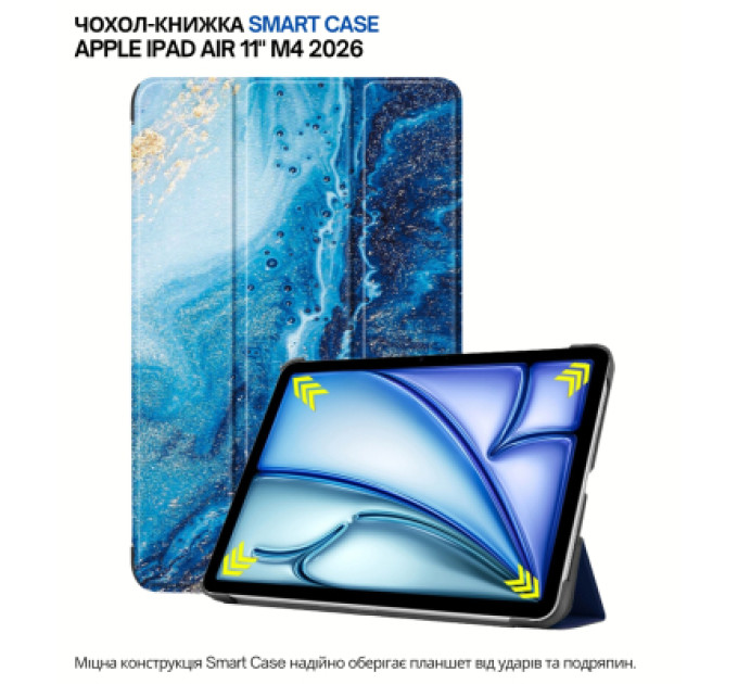 BeCover Чохол до планшета BeCover Smart Case Apple iPad Air 11" M4 2026 Ocean (715213)