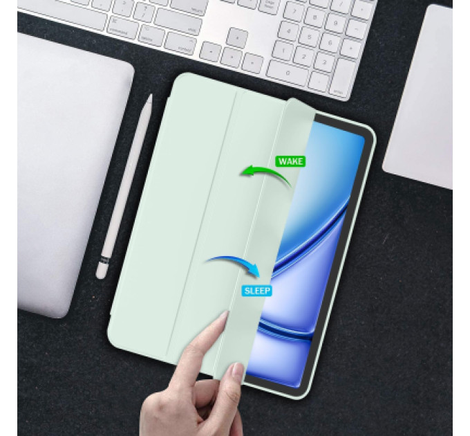 BeCover Чохол до планшета BeCover Tri Fold Soft TPU Apple iPad Air 11" M4 2026 Green (715231)
