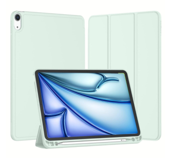 BeCover Чохол до планшета BeCover Tri Fold Soft TPU Apple iPad Air 11" M4 2026 Green (715231)