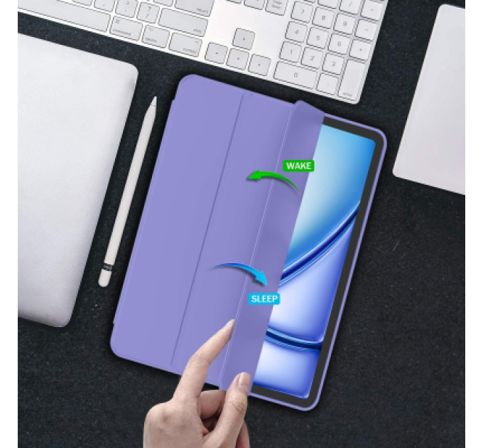 BeCover Чохол до планшета BeCover Tri Fold Soft TPU Apple iPad Air 11" M4 2026 Purple (715233)