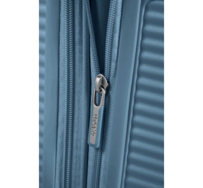 American Tourister Валіза American Tourister Soundbox 35.5/41 л сіро-синя (32G*51001)