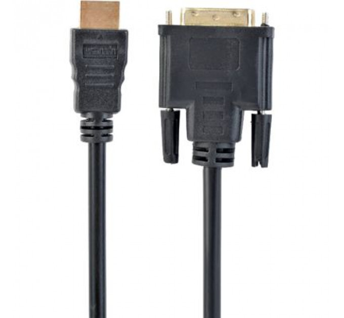 Кабель мультимедійний HDMI to DVI 1.0m Maxxter (V-HDMI-DVI-1M)