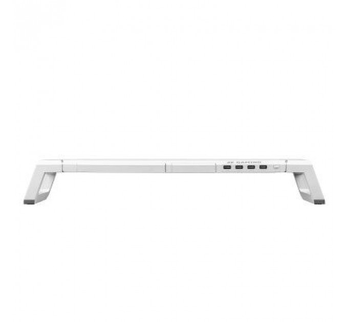 Підставка до монітора 2E GAMING, USB hub, backlight / RGB, White (2E-CPG-007-WT)