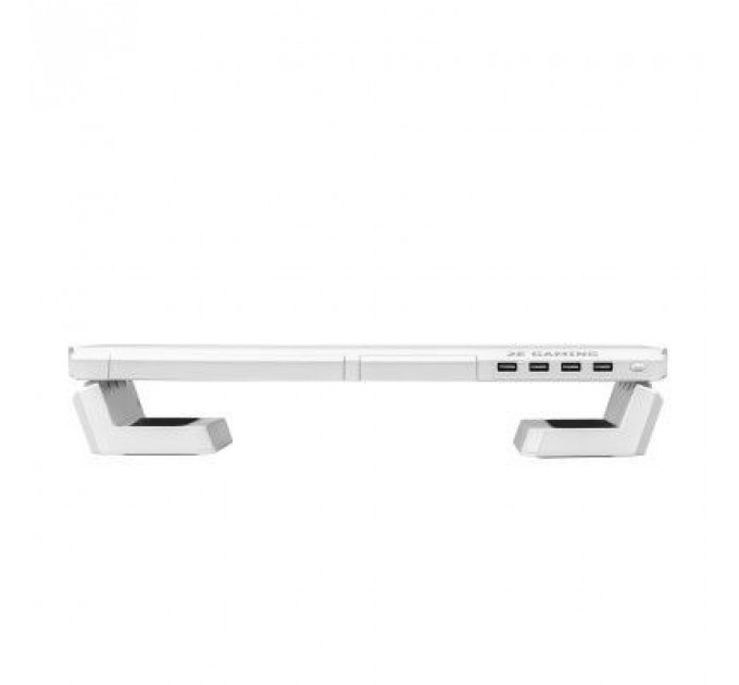 Підставка до монітора 2E GAMING, USB hub, backlight / RGB, White (2E-CPG-007-WT)