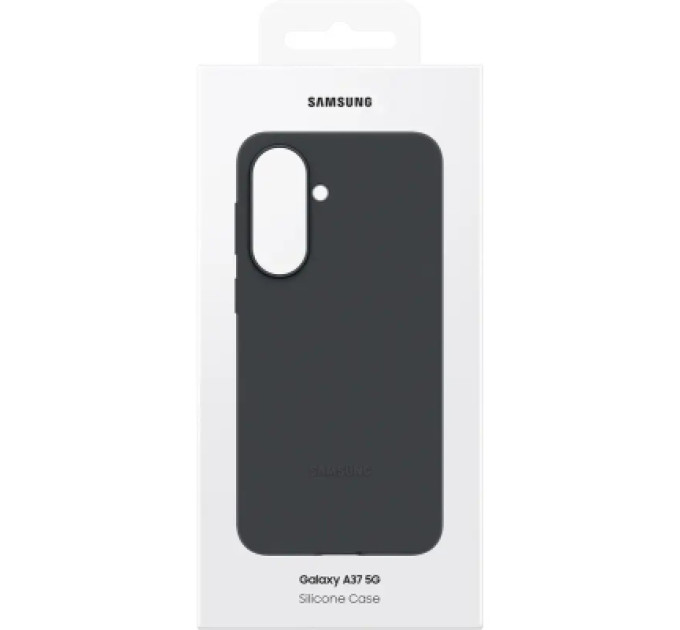 Samsung Чохол до мобільного телефона Samsung Silicone Case Galaxy A37 (A376) Black (EF-PA376CBEGWW)