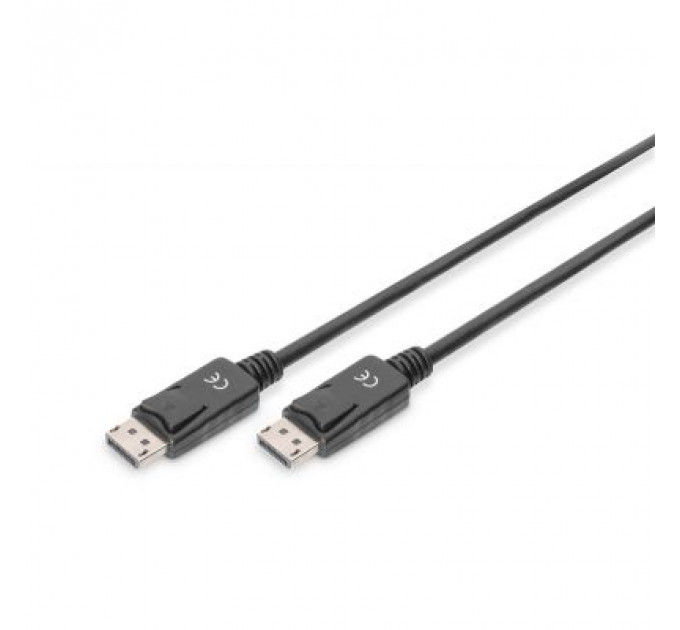 Кабель мультимедійний Display Port to Display Port 2.0m UHD 4K Digitus (DB-340100-020-S)
