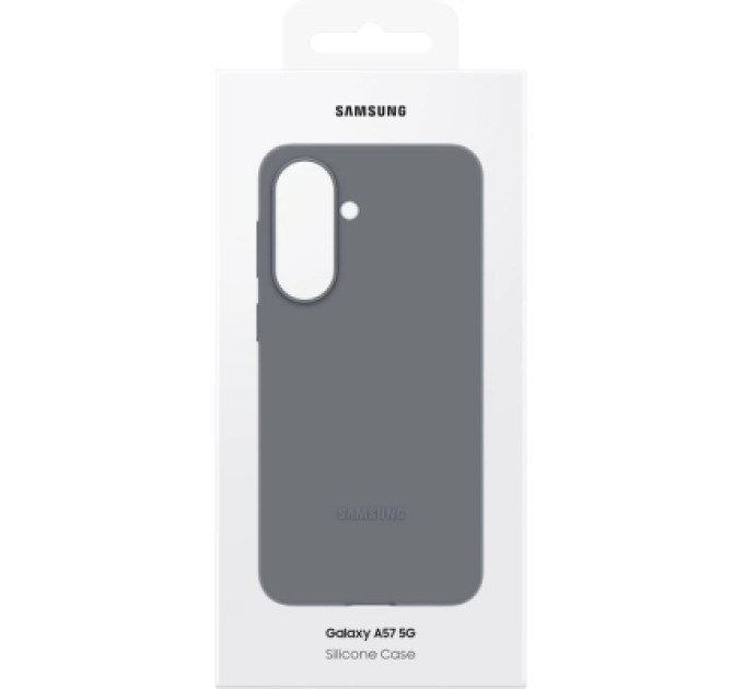 Samsung Чохол до мобільного телефона Samsung Silicone Case Galaxy A57 (A576) Gray (EF-PA576CJEGWW)